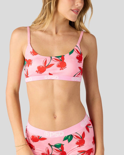 Women PSD Playboy - Cherry Love - Scoop Bralette