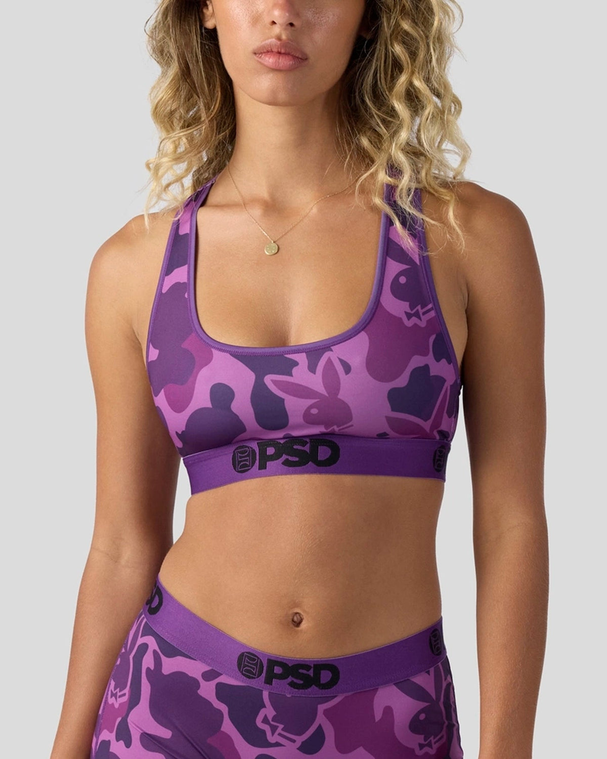 Women|Sale PSD 3 Pack - Playboy Purp - Sports Bra