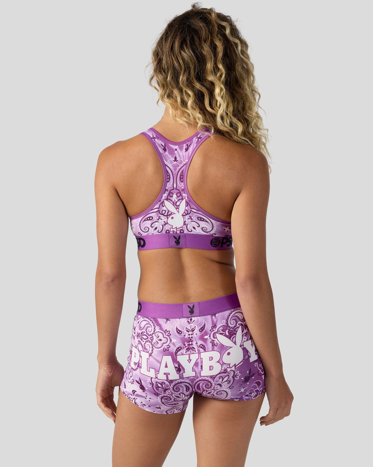 Women|Sale PSD 3 Pack - Playboy Purp - Sports Bra