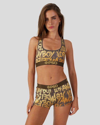 Women|Sale PSD Playboy - Graffiti Luxe - Sports Bra