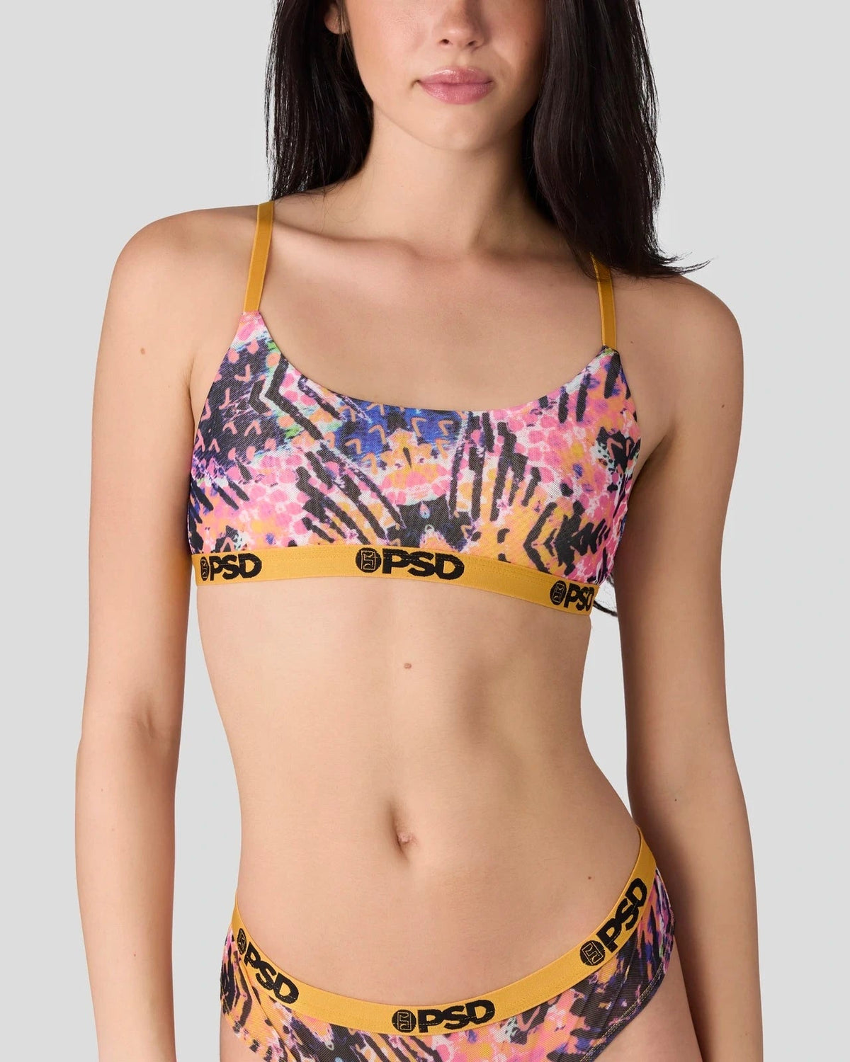 Women|Sale PSD Mesh - Vibin Snake - Scoop Bralette - Mesh