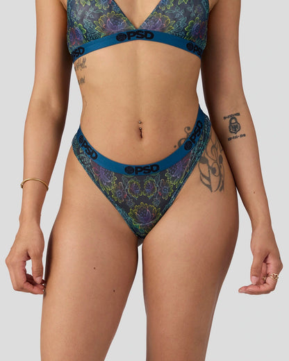 Women|Sale PSD Mesh - Floclr Blst - Thong - Mesh