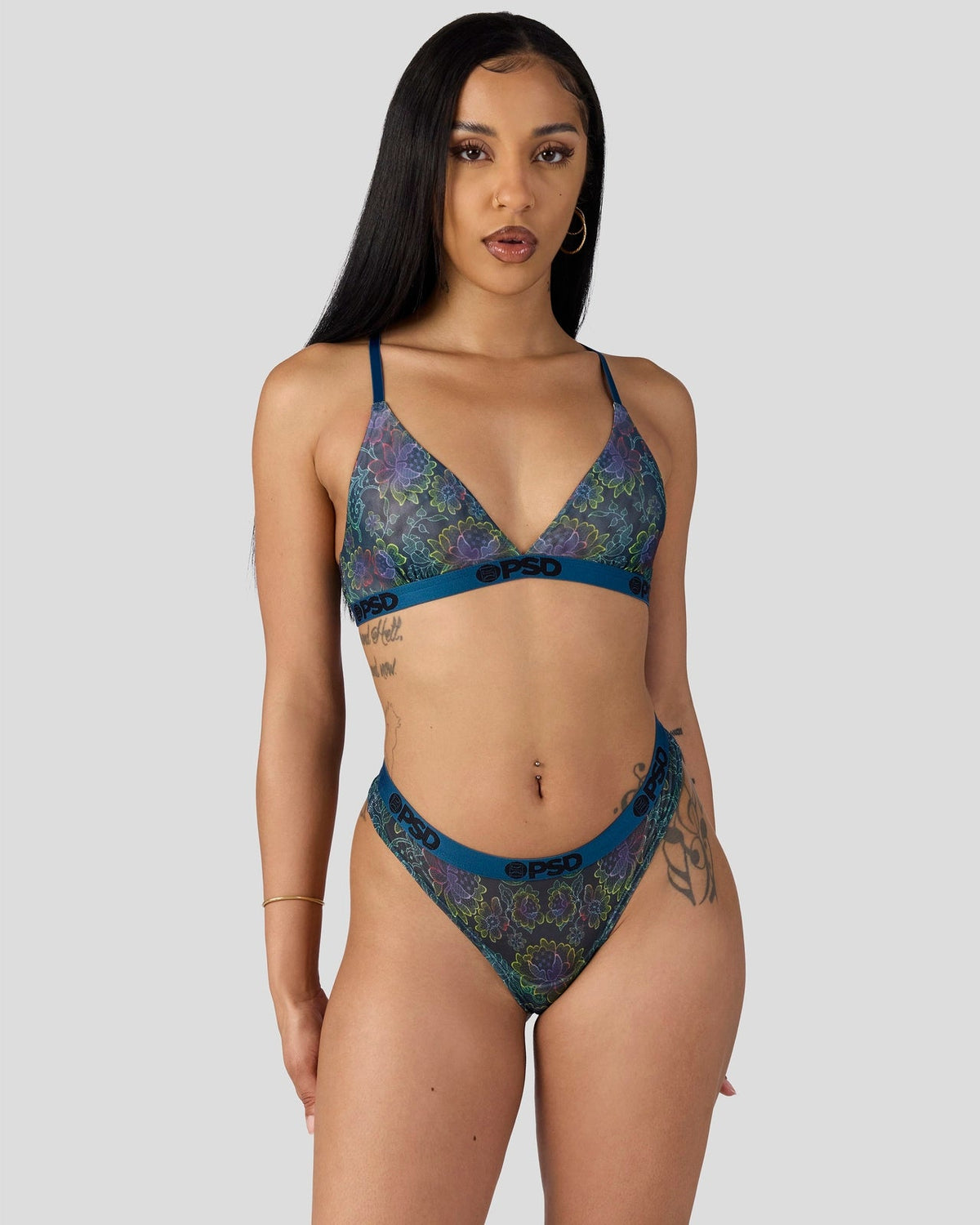 Women|Sale PSD Mesh - Floclr Blst - Thong - Mesh