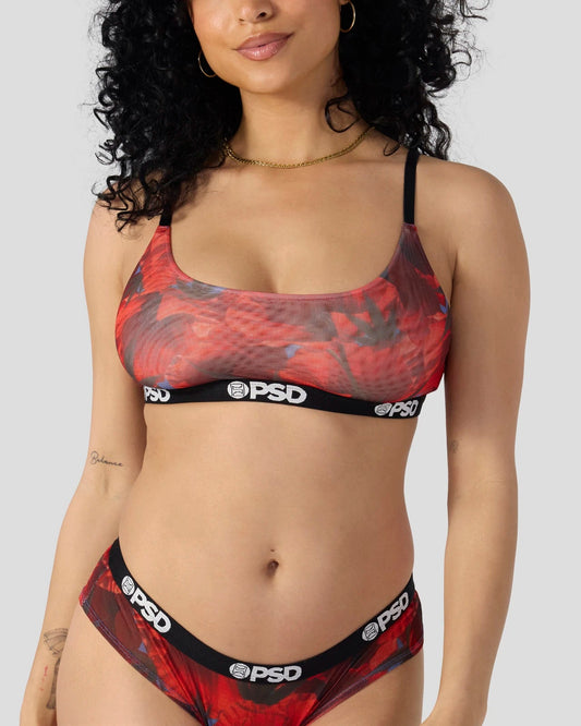 Women|Sale PSD Izabela Guedes - Poppy High - Scoop Bralette - Mesh