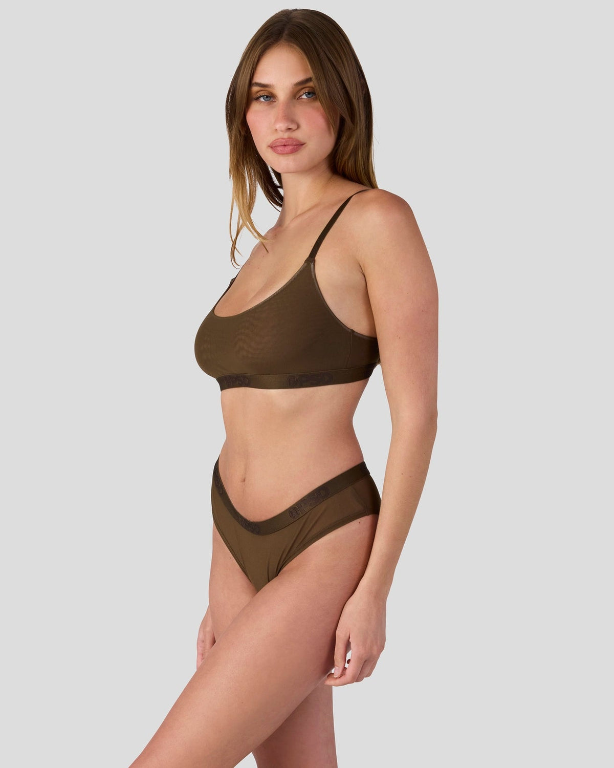 Women|Sale PSD Mesh - Solid Coco - Cheeky - Mesh