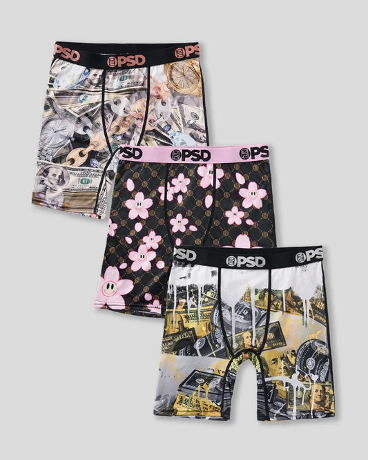 Youth PSD 3 Pack - Money Rich - Youth Underwear