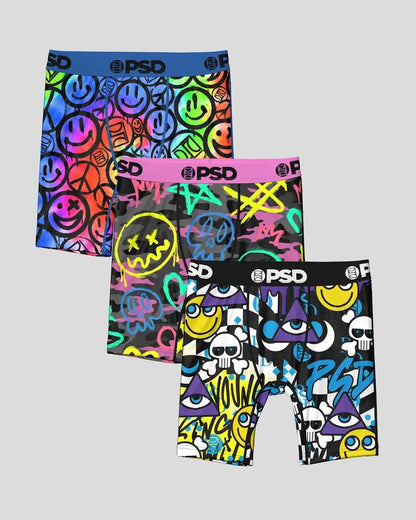 Youth PSD 3 Pack - Smile Squad - Youth Underwear