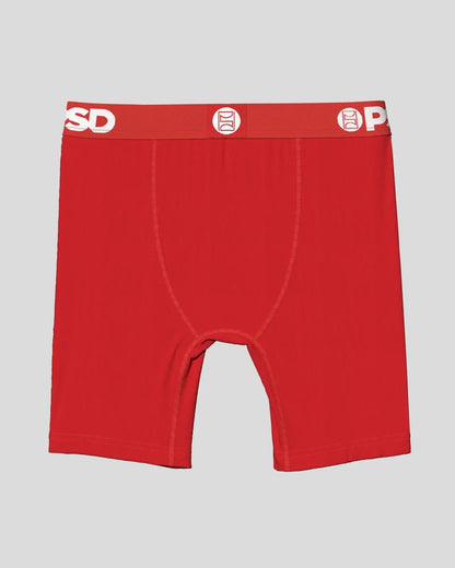Youth PSD Solids 3 Pack - Core Red - Youth Underwear - Cotton