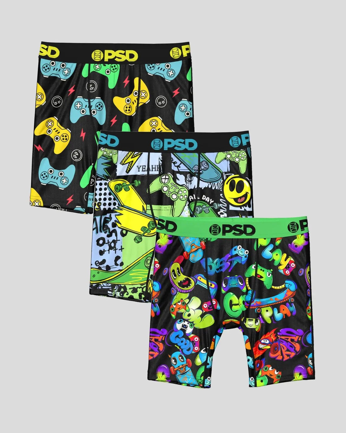 Youth PSD 3 Pack - Gamer Hype - Youth Underwear