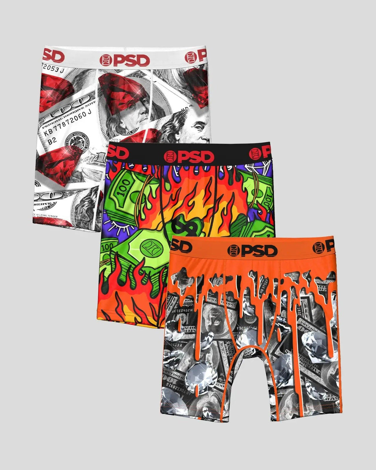 Youth PSD 3 Pack - Money Mind - Youth Underwear