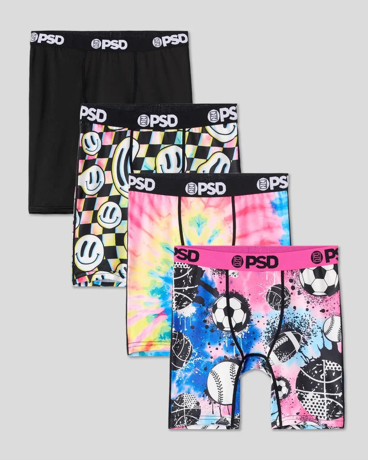 Youth PSD 4 Pack - Happy Pro - Youth Underwear