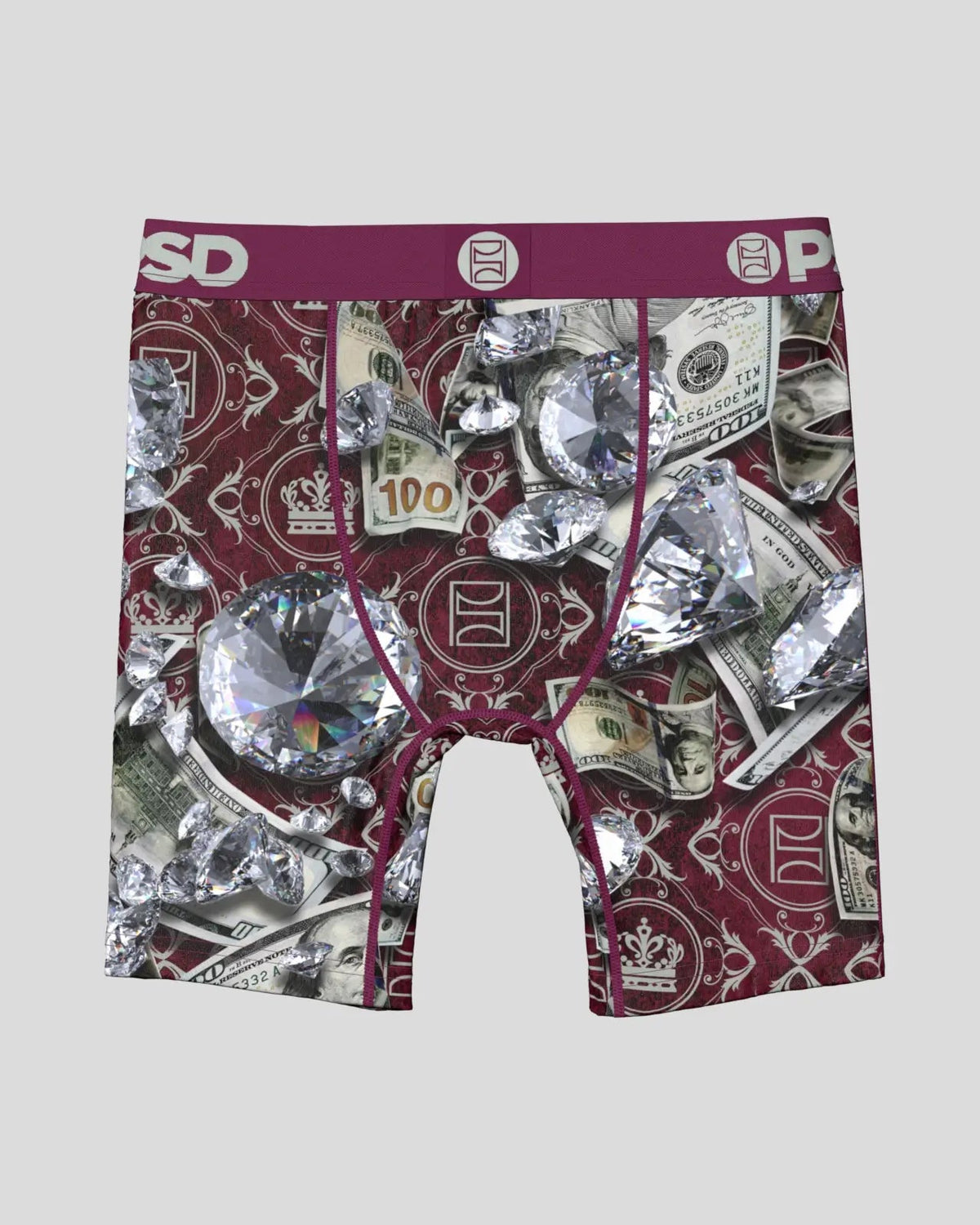 Youth PSD Maroon Bands - Youth Underwear