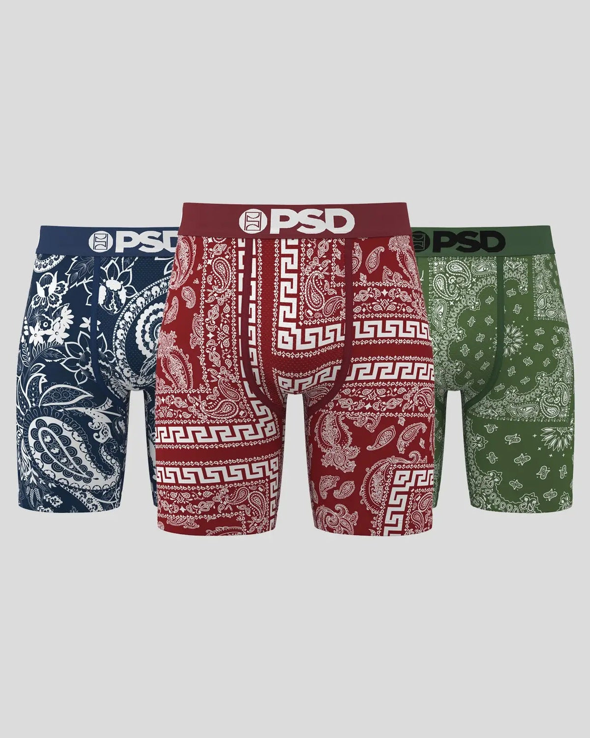 Sale PSD 3 Pack - Dark Bandana - Standard Length