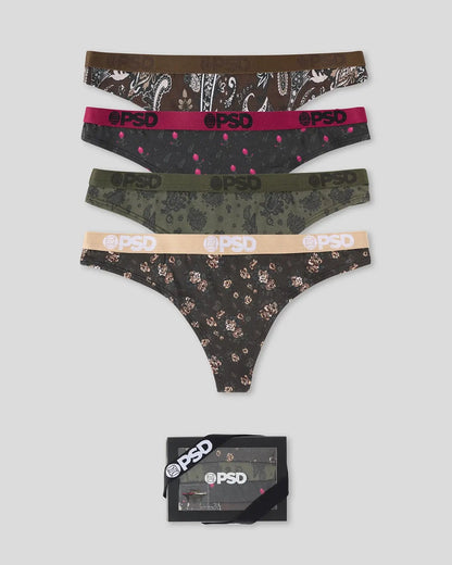 Sale PSD Modal 4 Pack - Floanda - Thong - Modal
