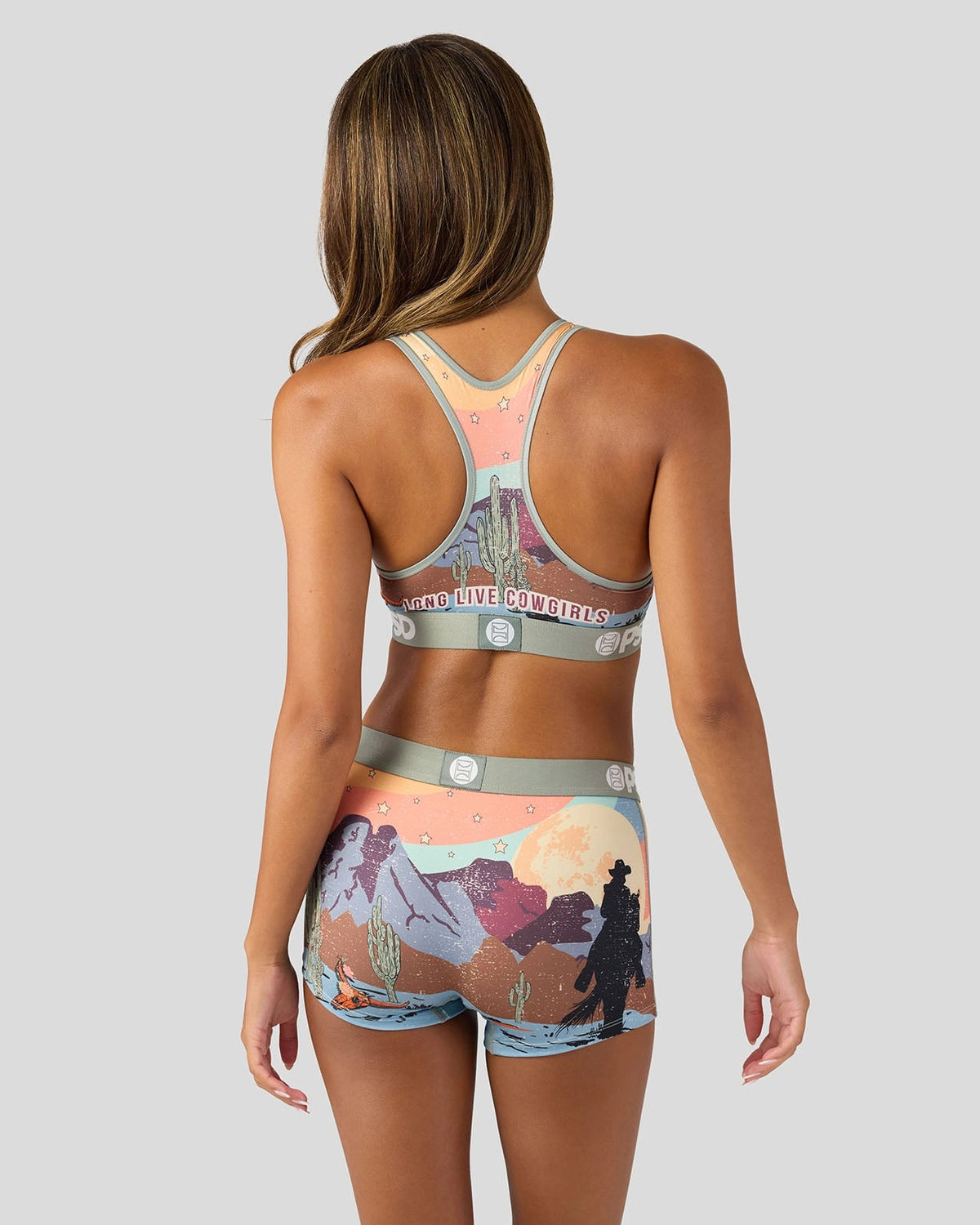 Sale PSD Desert Sunset - Boy Short