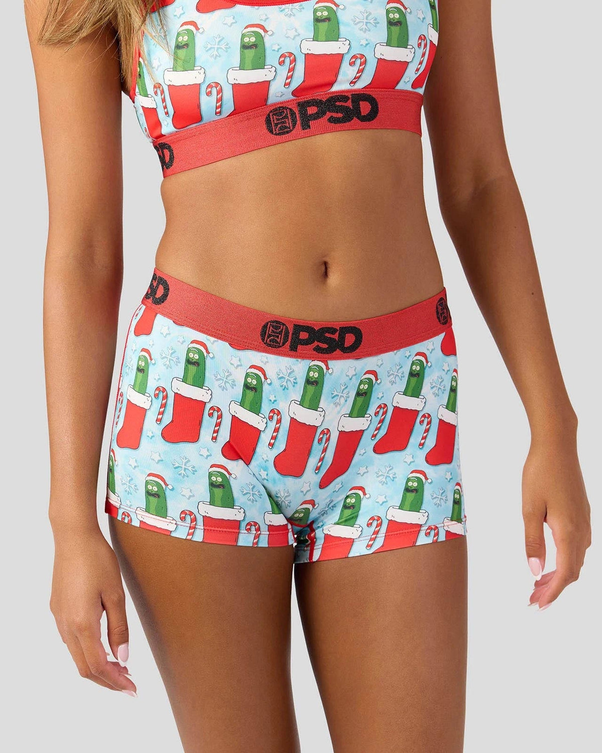 Sale PSD Rick and Morty - Picklemas - Boy Short