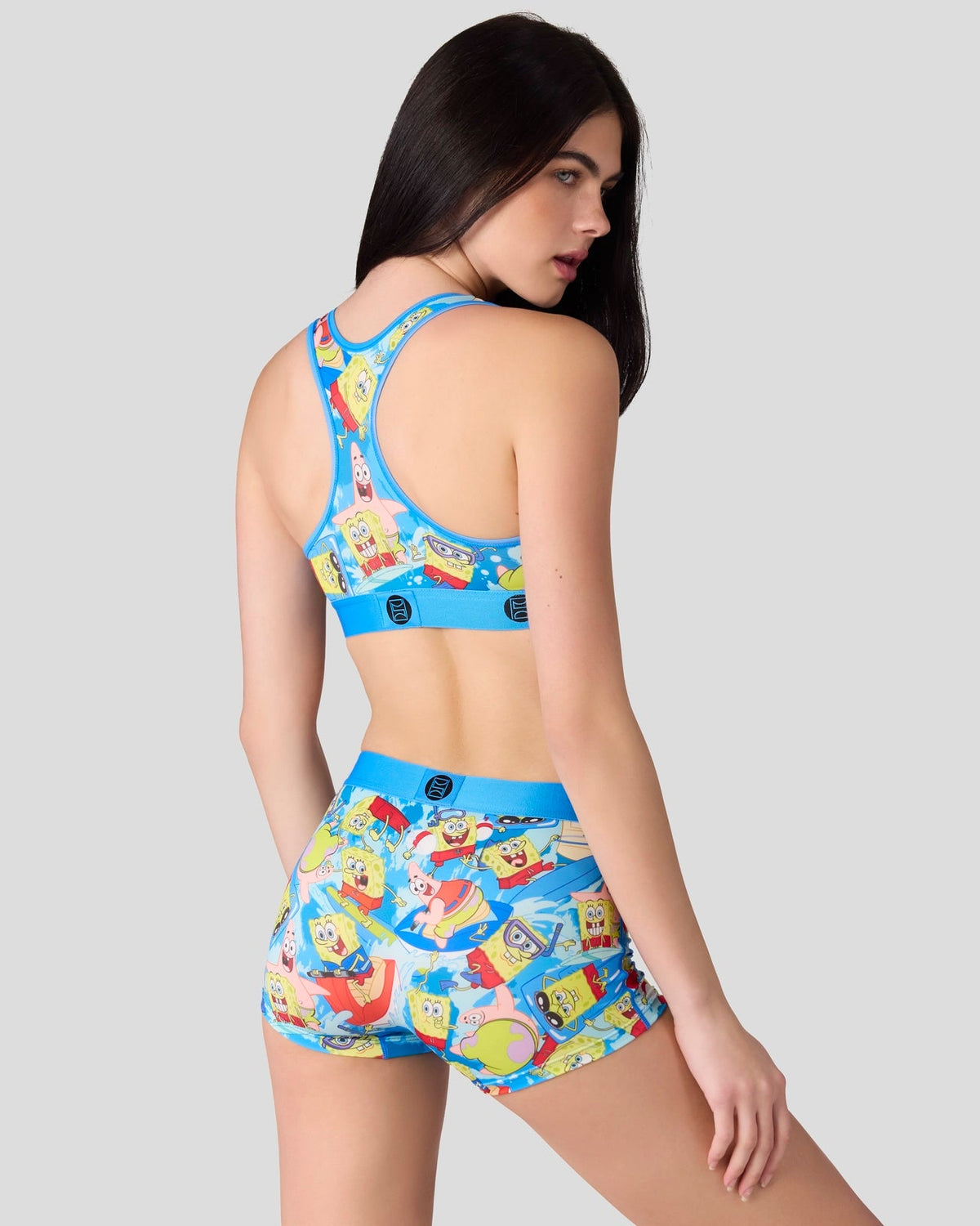 Sale PSD SpongeBob SquarePants - Surfin' - Sports Bra