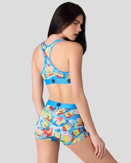 Sale PSD SpongeBob SquarePants - Surfin' - Sports Bra