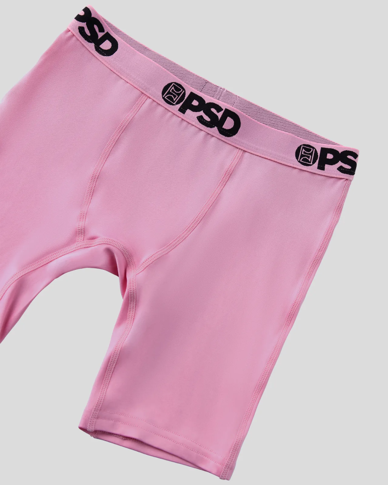 Sale PSD Solids - Pink - Youth Underwear
