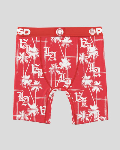 Sale PSD LA Palms Red - Youth Underwear