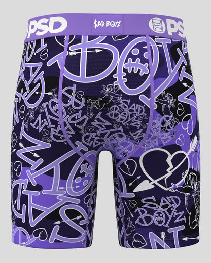 Men PSD Sad Boyz - Purple Heart - Standard Length