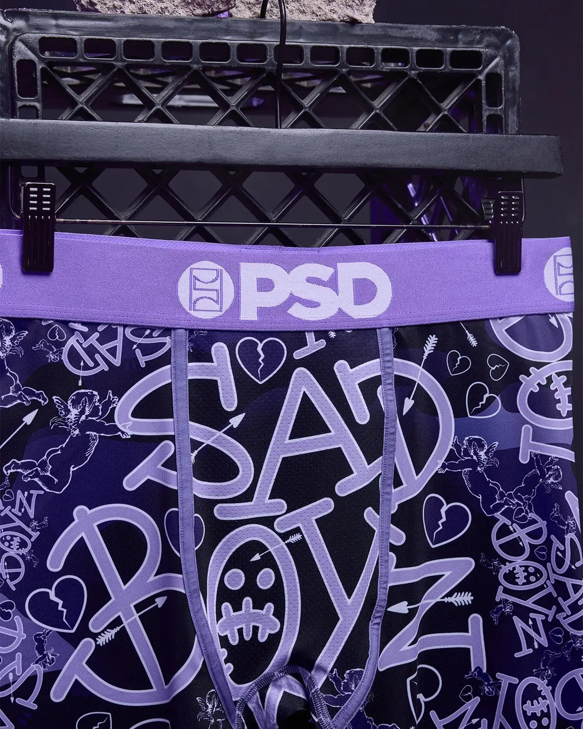 Men PSD Sad Boyz - Purple Heart - Standard Length