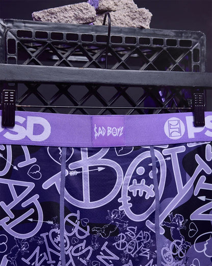 Men PSD Sad Boyz - Purple Heart - Standard Length