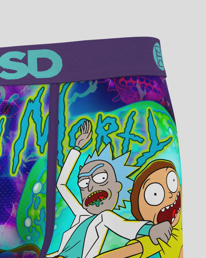 Men PSD Rick and Morty - Purple Days - Standard Length