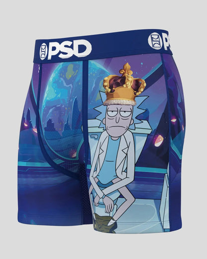 Men PSD Rick and Morty - King Shit - Mid Length