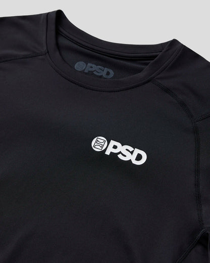 Men PSD Compression Tee Short Sleeve - Black - Compression Tee