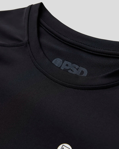 Men PSD Compression Tee Short Sleeve - Black - Compression Tee