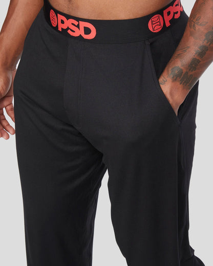 Men PSD Lounge Pant - Black - Lounge Pant