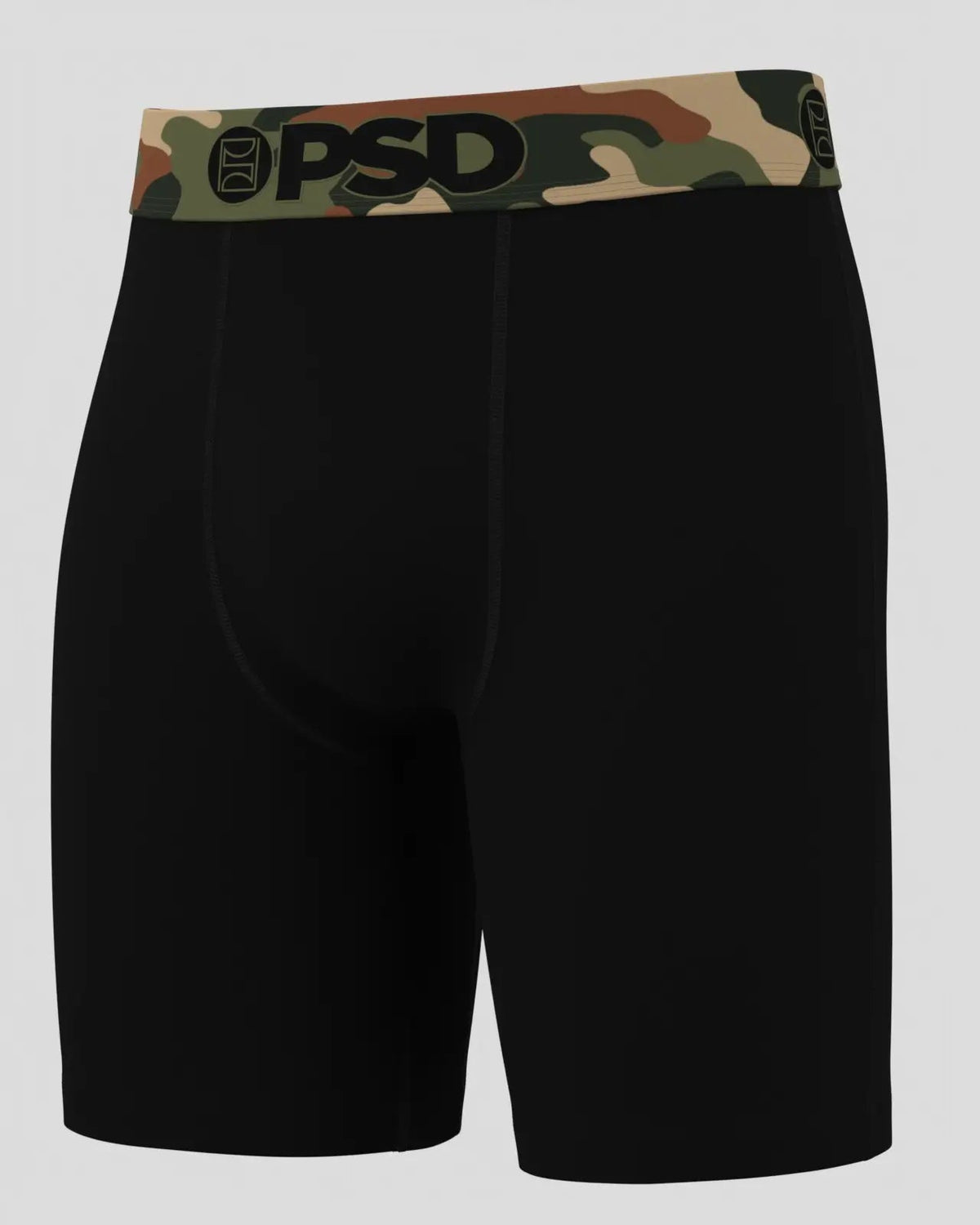 Men PSD Solids - Army Black - Standard Length - Cotton