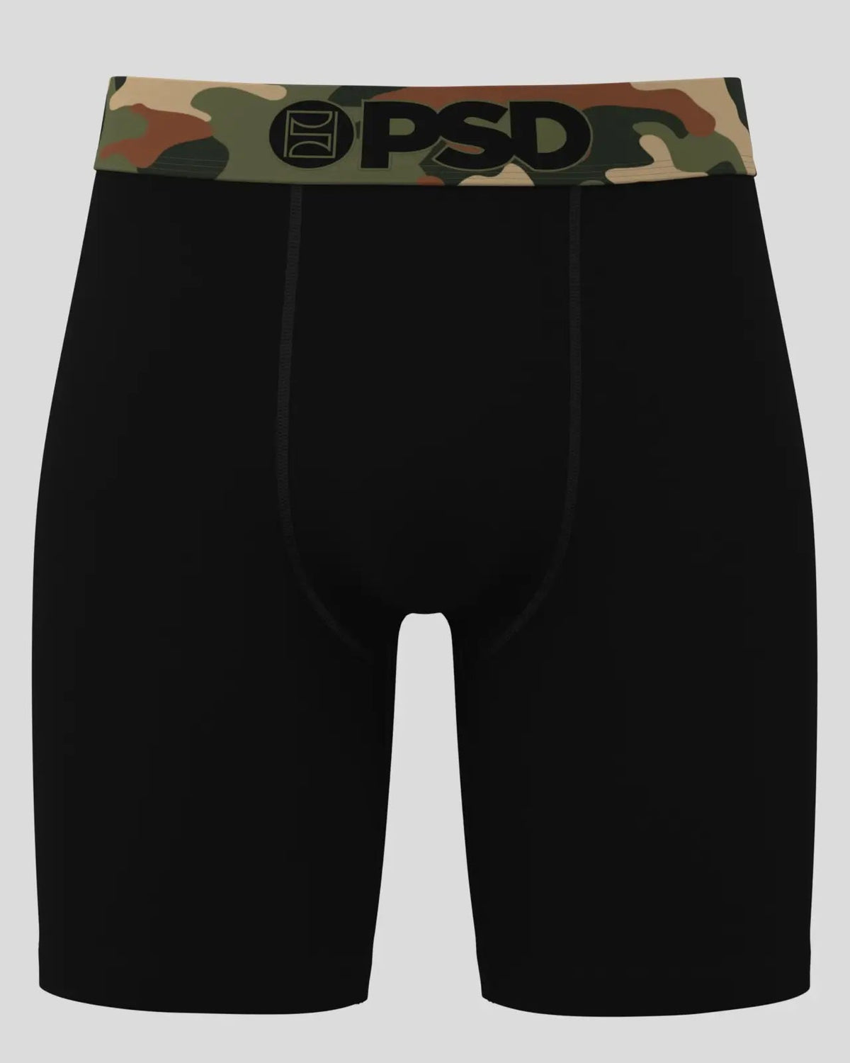 Men PSD Solids - Army Black - Standard Length - Cotton