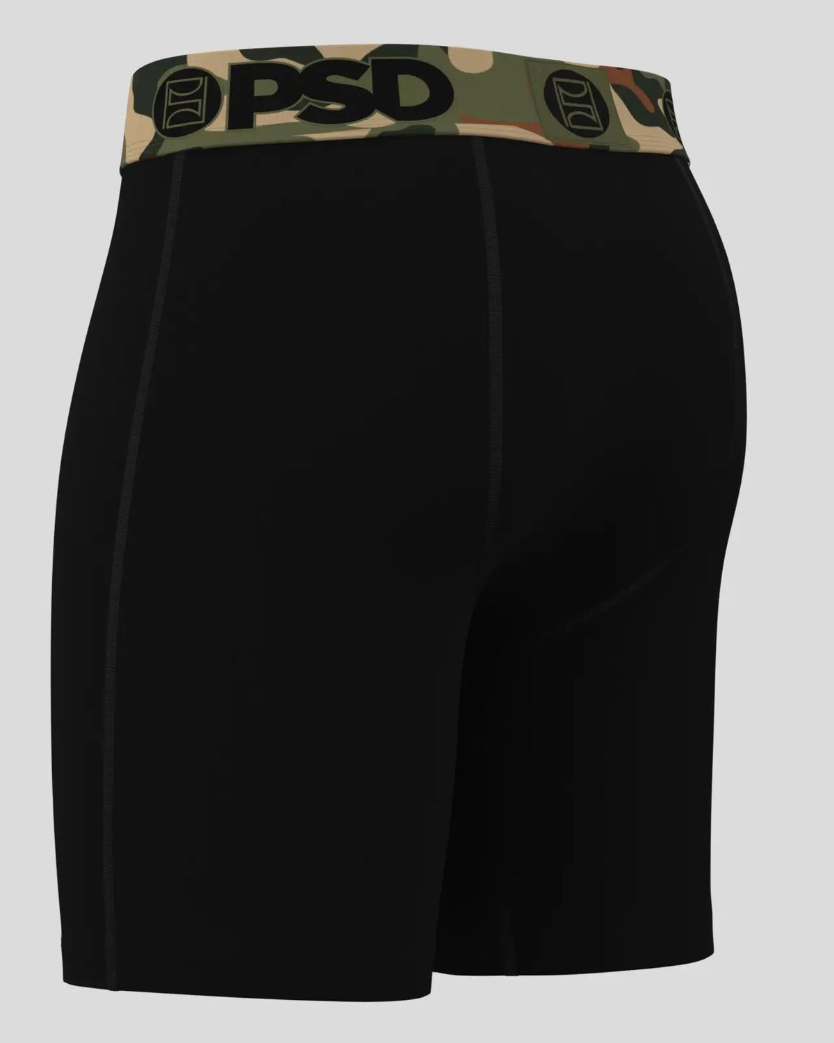 Men PSD Solids - Army Black - Standard Length - Cotton