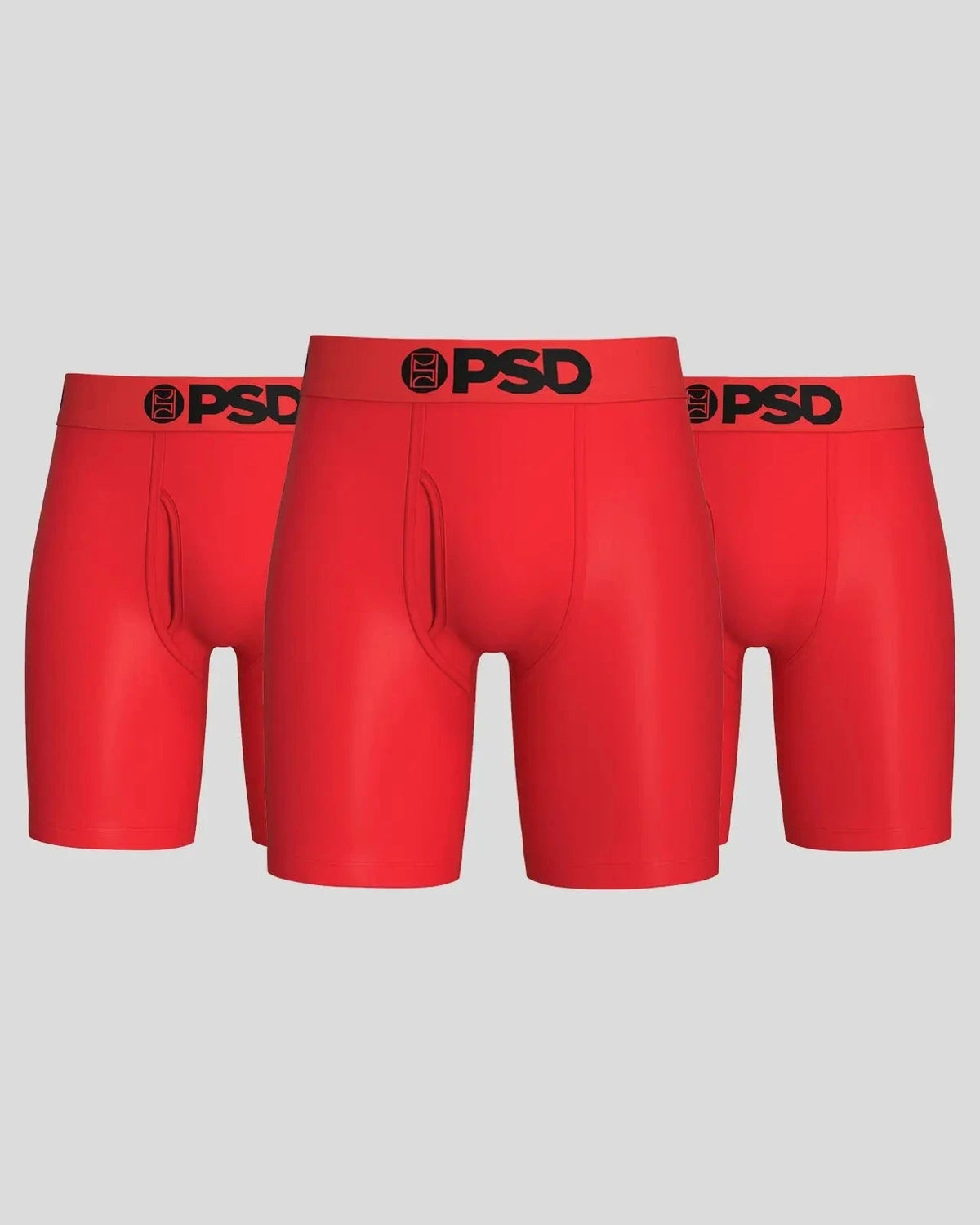Men PSD Modal 3 Pack - Red - Standard Length - Modal