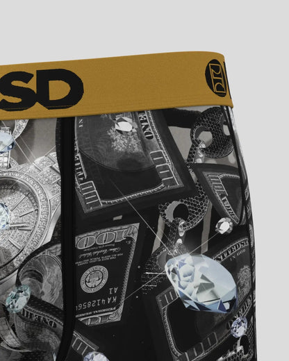 Men|Sale PSD Silver Bands - Mid Length
