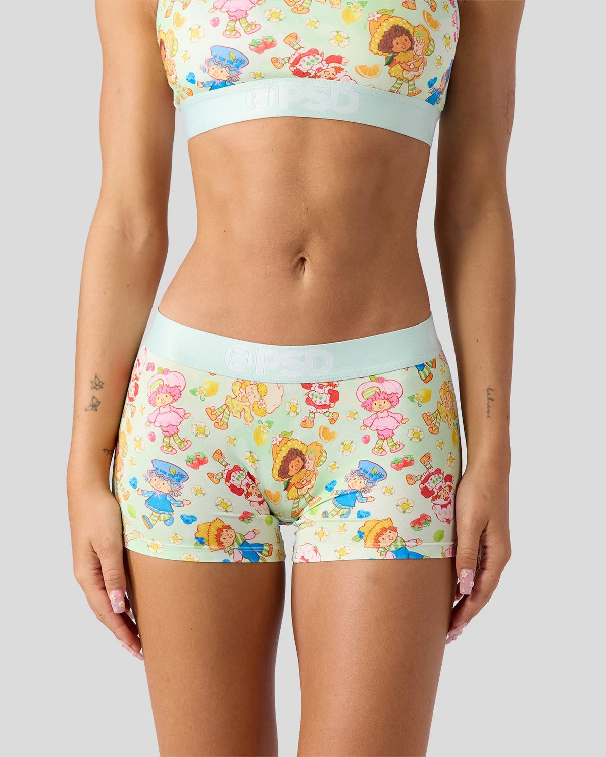 Women PSD Strawberry Shortcake - Fruitcake - Boy Short