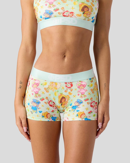 Women PSD Strawberry Shortcake - Fruitcake - Boy Short