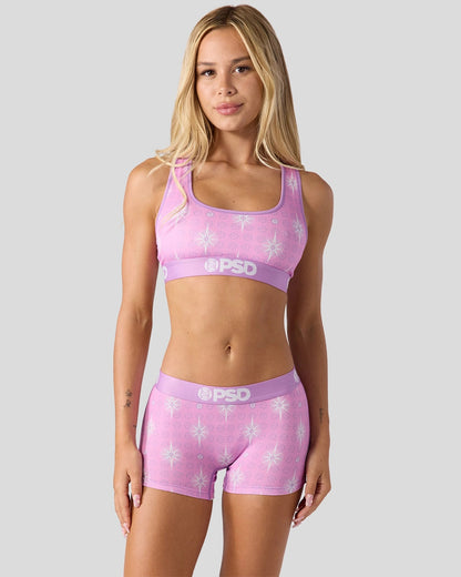 Women PSD Starflare Pink - Sports Bra