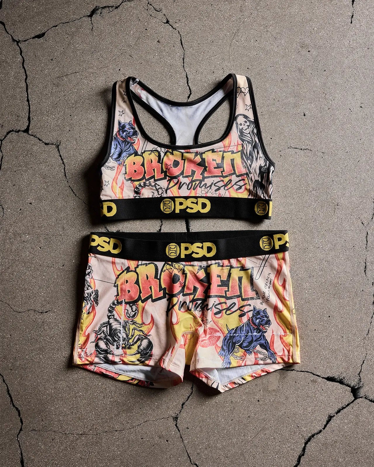 Women PSD Broken Promises - Lust Scorpion - Boy Short
