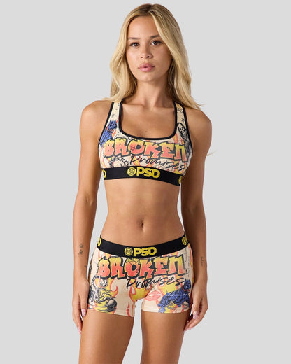 Women PSD Broken Promises - Lust Scorpion - Sports Bra