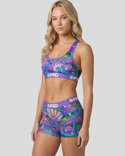 Women PSD Shroom Spiral - Sports Bra