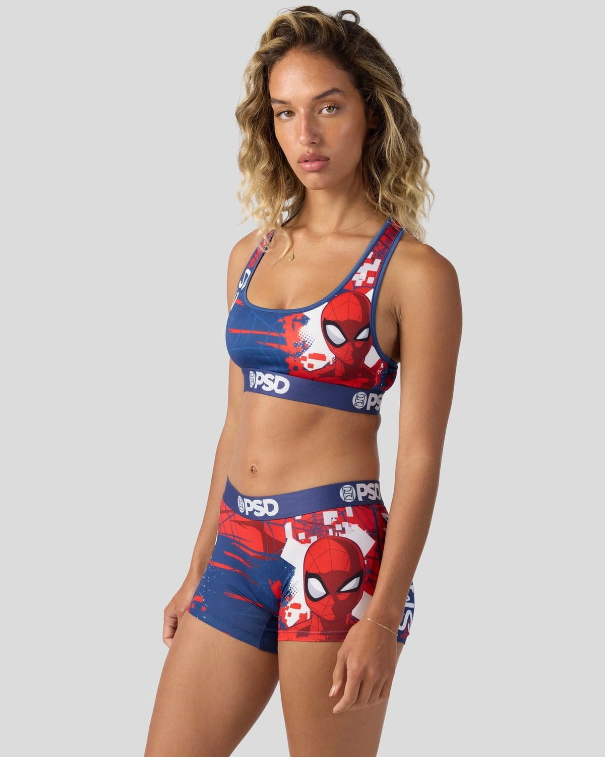 Women PSD Spider-Man Senses Sb Multi - Sports Bra