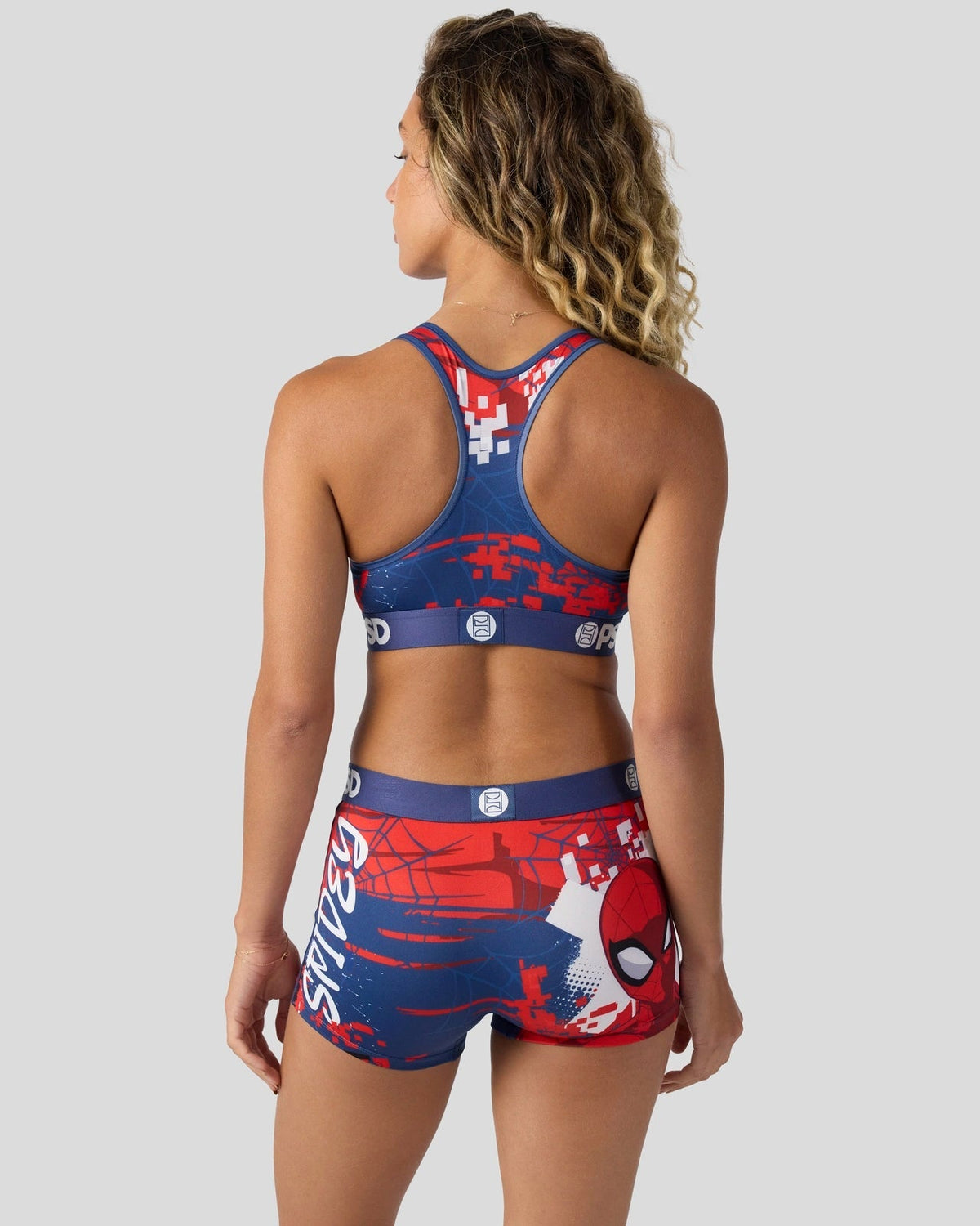 Women PSD Spider-Man Senses Sb Multi - Sports Bra