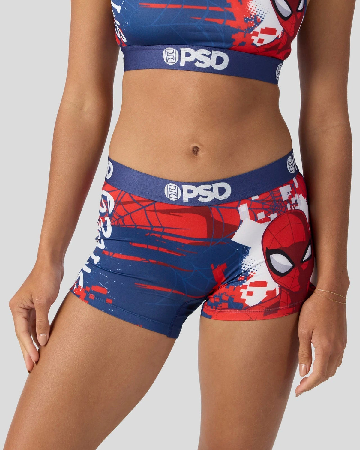 Women PSD Spider-Man Senses Bs Multi - Boy Short