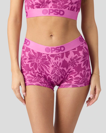 Women PSD 3 Pack - Floral Bliss - Boy Short