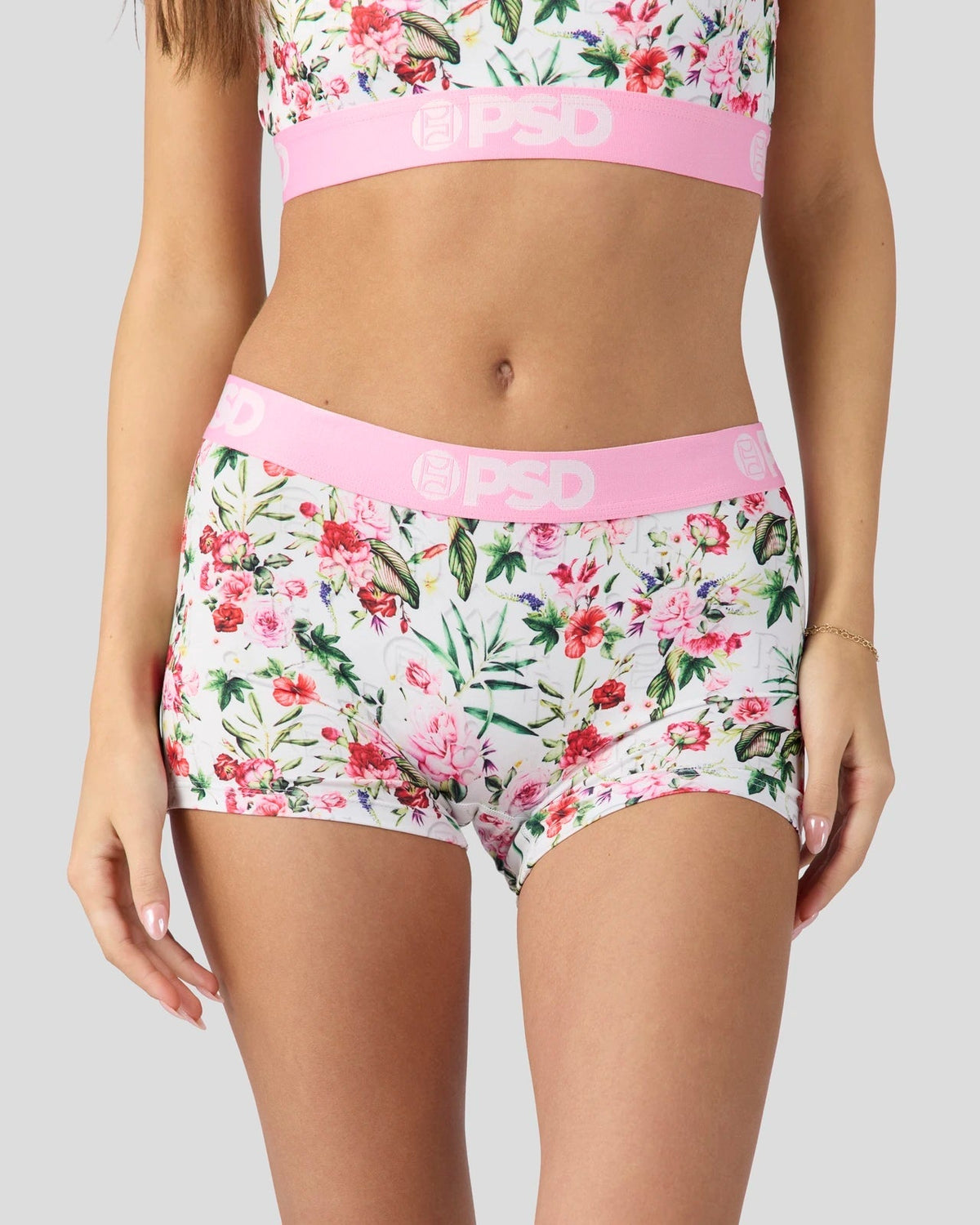 Women PSD 3 Pack - Floral Bliss - Boy Short