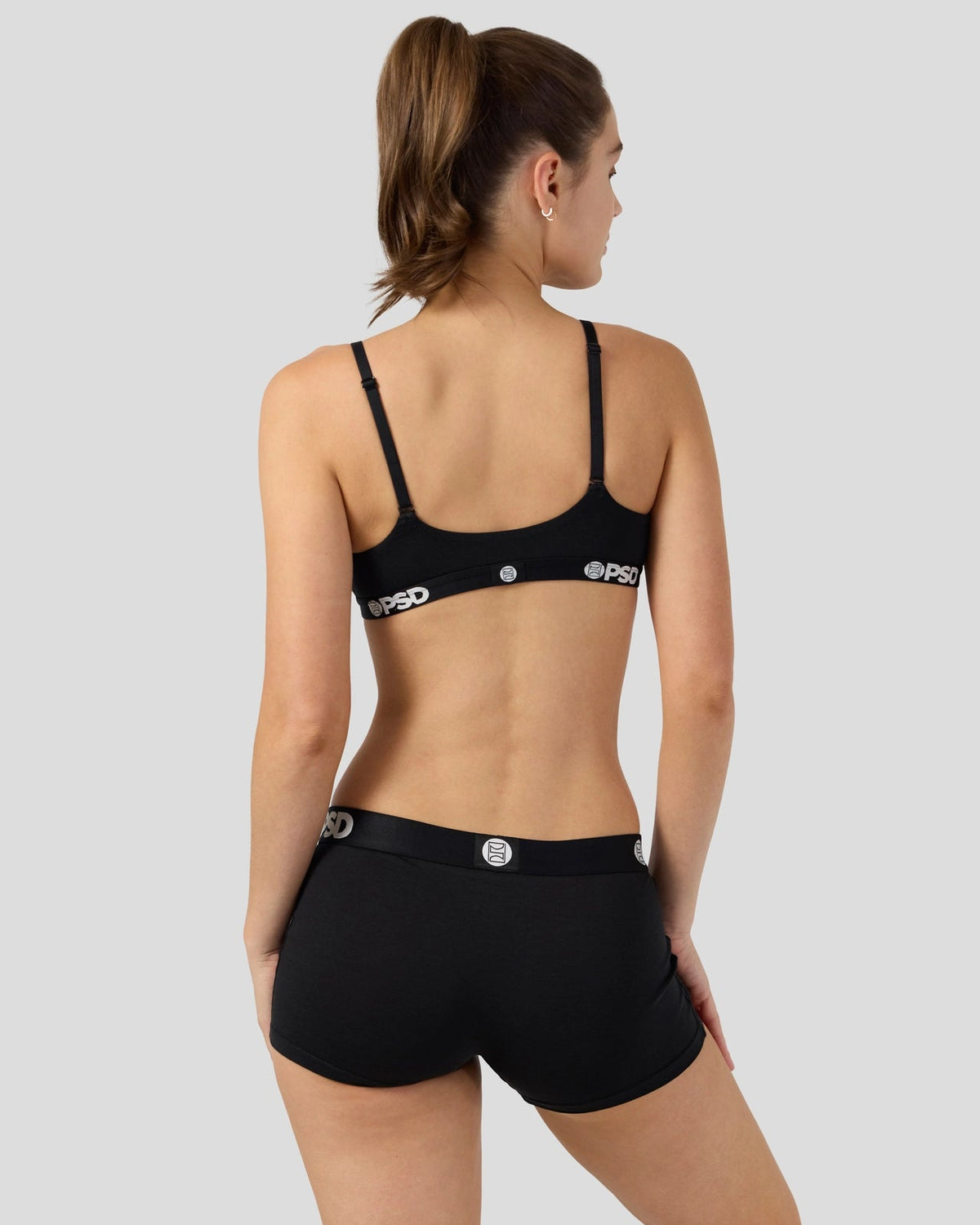 Women PSD Modal 3 Pack - Everyday Solids - Scoop Bralette - Modal