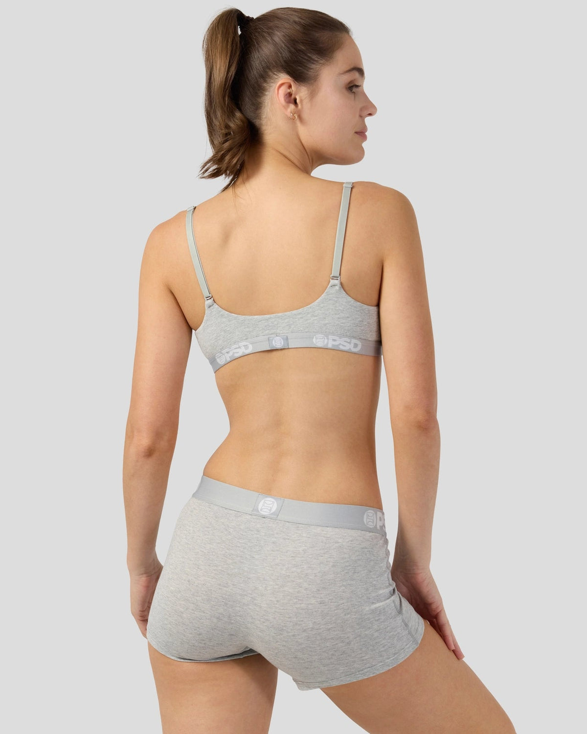 Women PSD Modal 3 Pack - Everyday Solids - Scoop Bralette - Modal